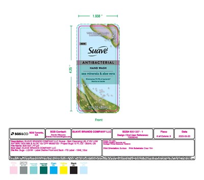 Front Label Sea Minerals And Aloe (70006240 Lbl F Sv Lhw Antibac Sea Min And Aloe 12z Cpp Pp Sg1)